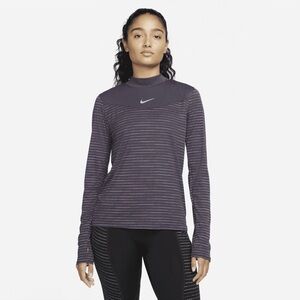 Nike NWT Dri Fit Women’s Long Sleeve Running Division Shirt Size X-Small Purple